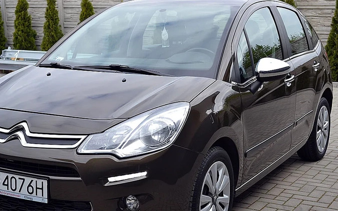 Citroen C3 cena 24500 przebieg: 45000, rok produkcji 2013 z Siedlce małe 154